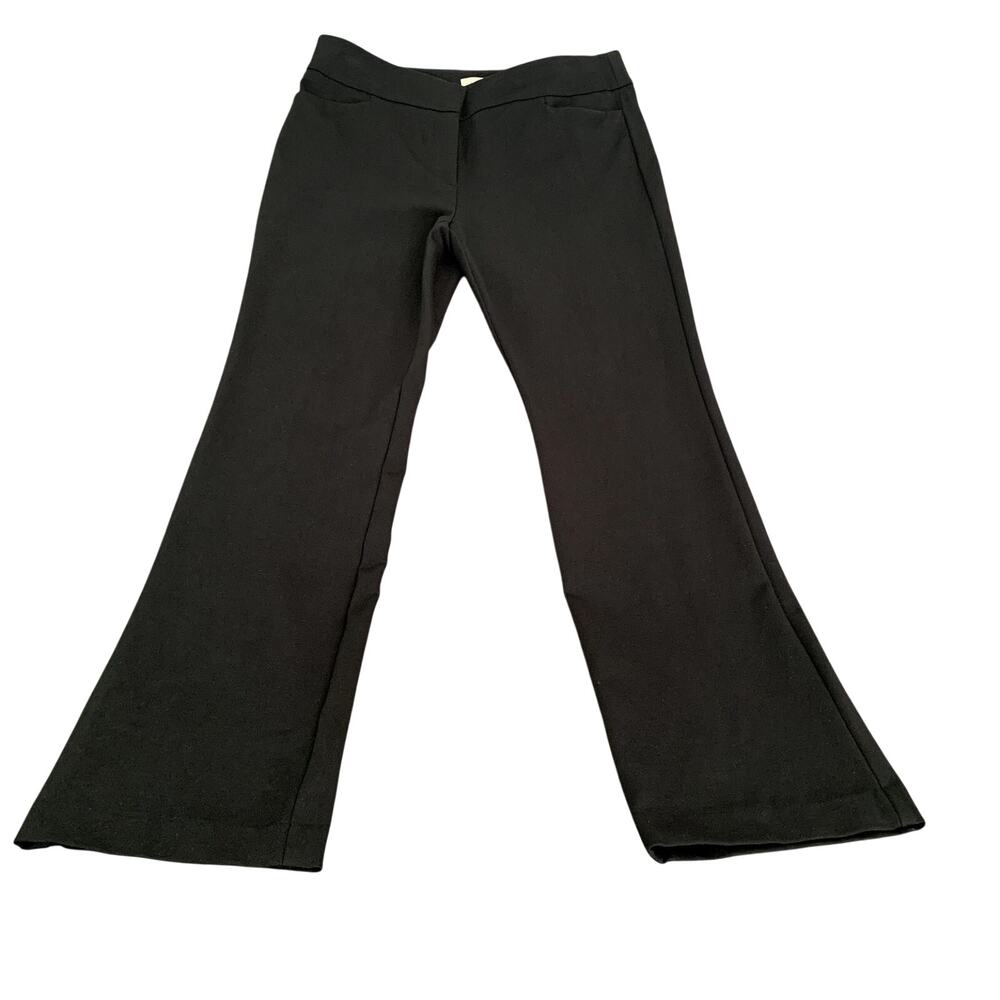 Ann Taylor Loft Original Black Ponte Pant Size 12